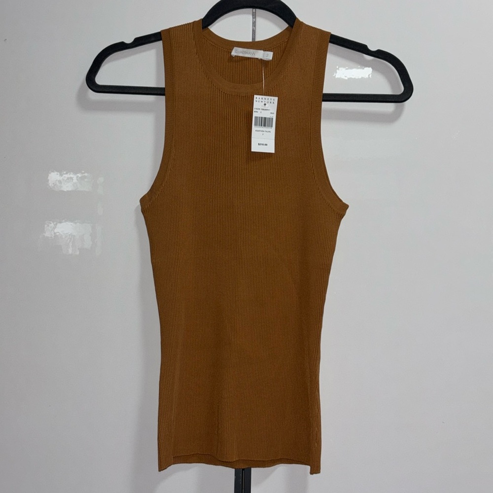 NWT Barney’s NY Zimmermann Bronze Woman’s Size 2 Blouse